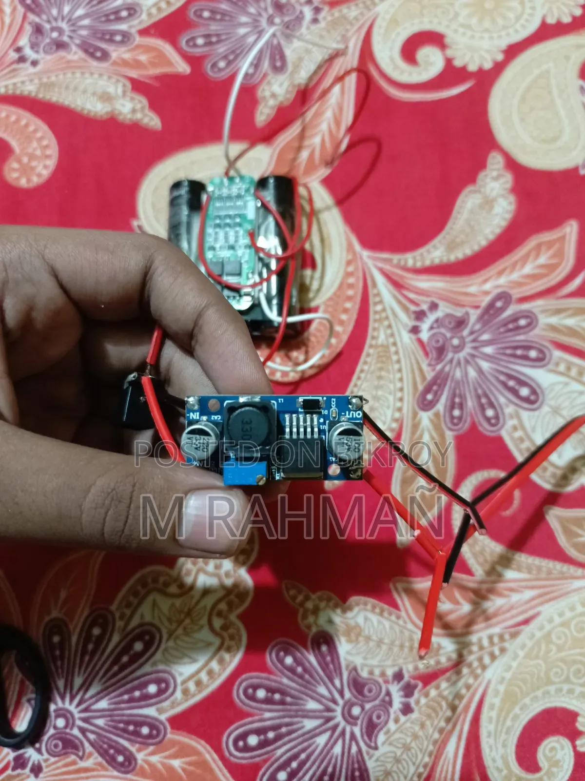 Mini Ups Circuit, 3S Battery BMS, Boost Converter