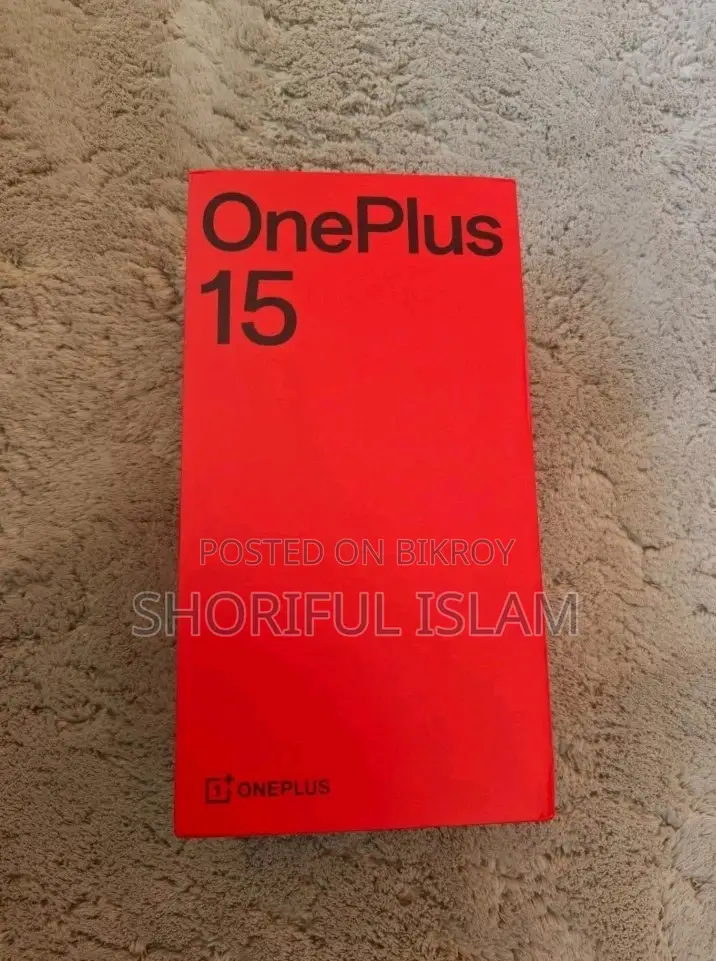 New OnePlus 15 512 GB Black