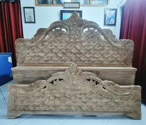 খাট সেগুন ৬/৭ ফিট সাইজ
