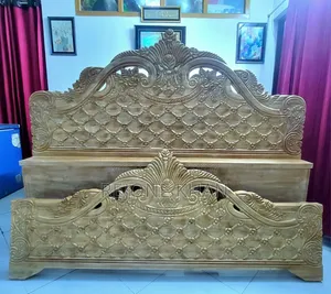 খাট সেগুন ৬/৭ ফিট সাইজ