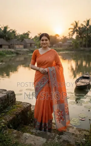Premium Cotton Saree (with Running Blouse Piece)
