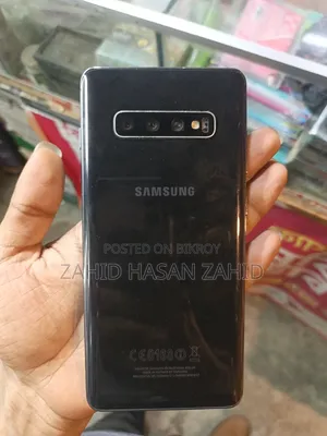 স্যামসাং গ্যালাক্সি এস১০ প্লাস ১২৮ জিবি কালো