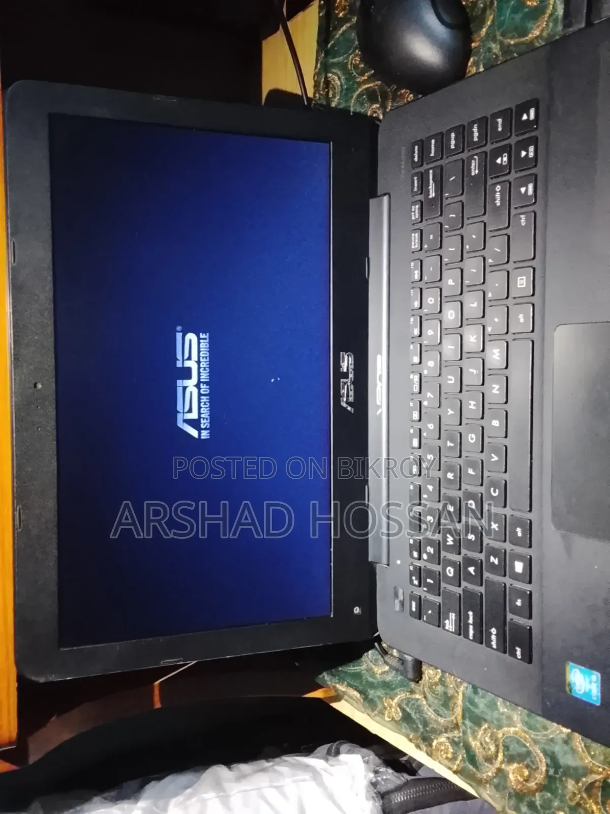 Laptop Asus 12GB SSD 128GB