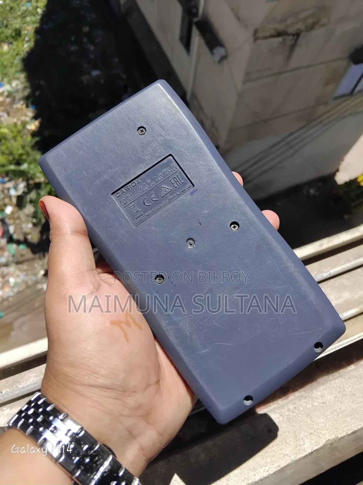 Calculator will be sold