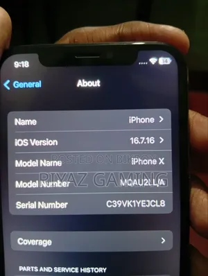 Apple iPhone X 256 GB White
