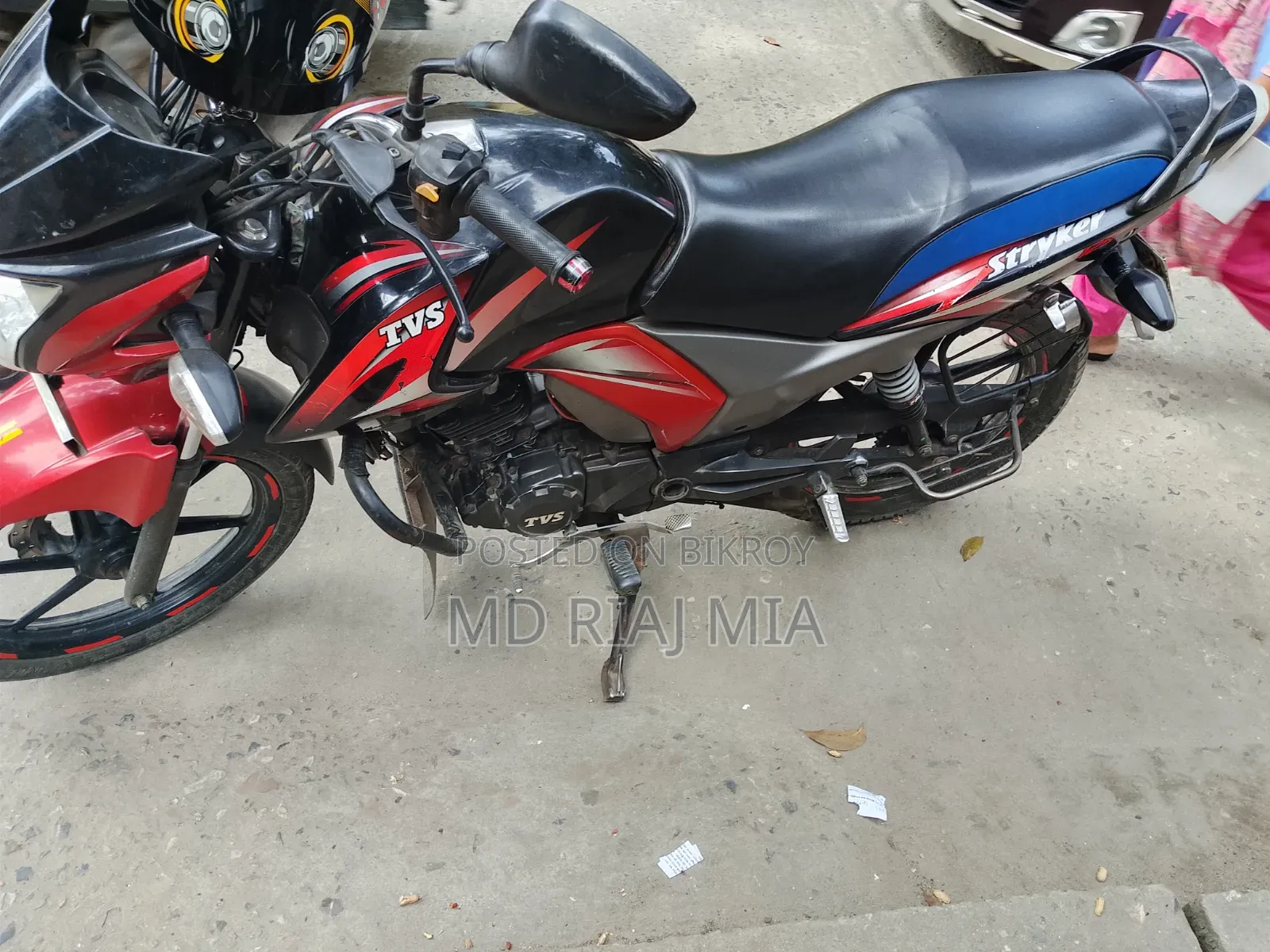 TVS Stryker 125 2019 Red