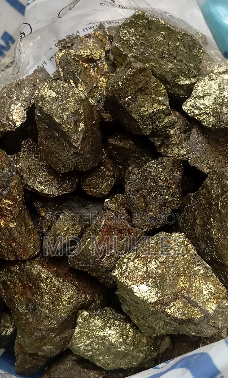 Gold Mine Raw Gold 1 Kg Amount Available