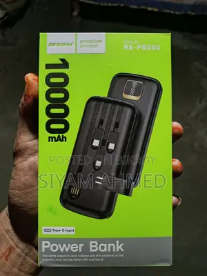 RECRSI 10000mAh Power Bank RE-PB050 | New