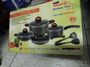 Sharif Non-Stick Cookware (9 Pieces)