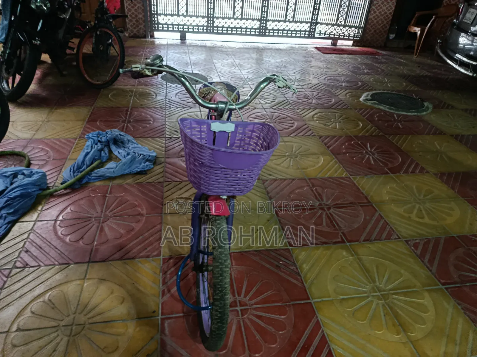 A bicycle will be sold