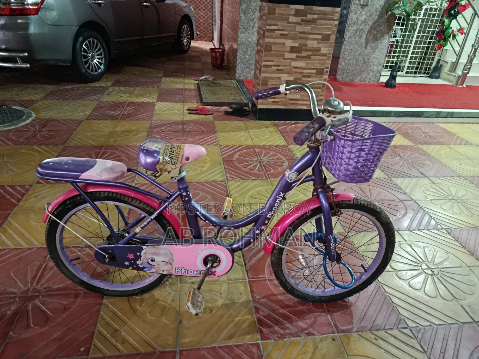 A bicycle will be sold