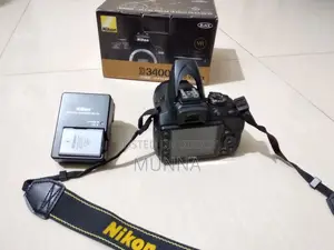 Nikon D3400 Digital SLR Camera & 18-55mm ED VR Kit Lens