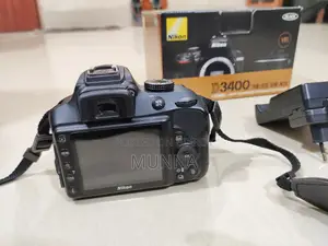 Nikon D3400 Digital SLR Camera & 18-55mm ED VR Kit Lens