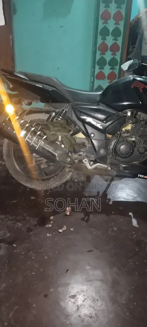 TVS Apache RTR 160 2V 2021 Black