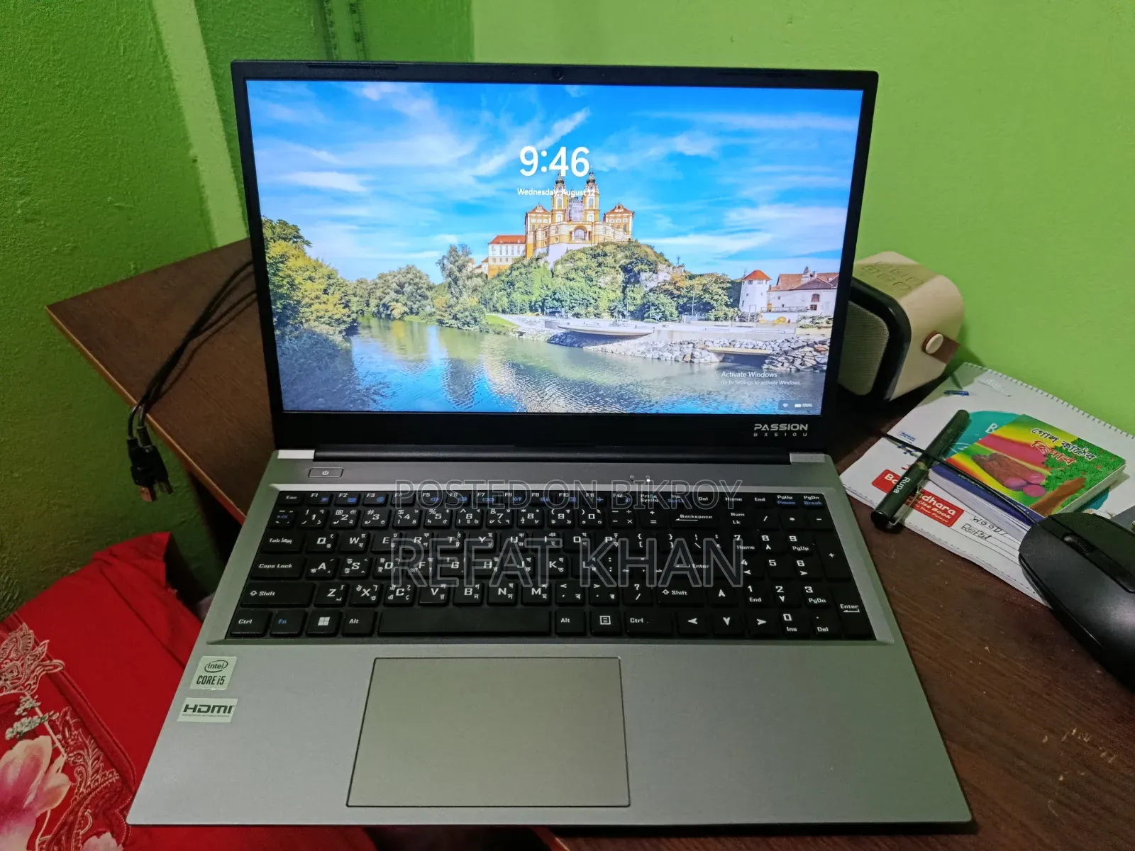 ল্যাপটপ ৮জিবি ইন্টেল কোর আই৫ এসএসডি ৫১২জিবি