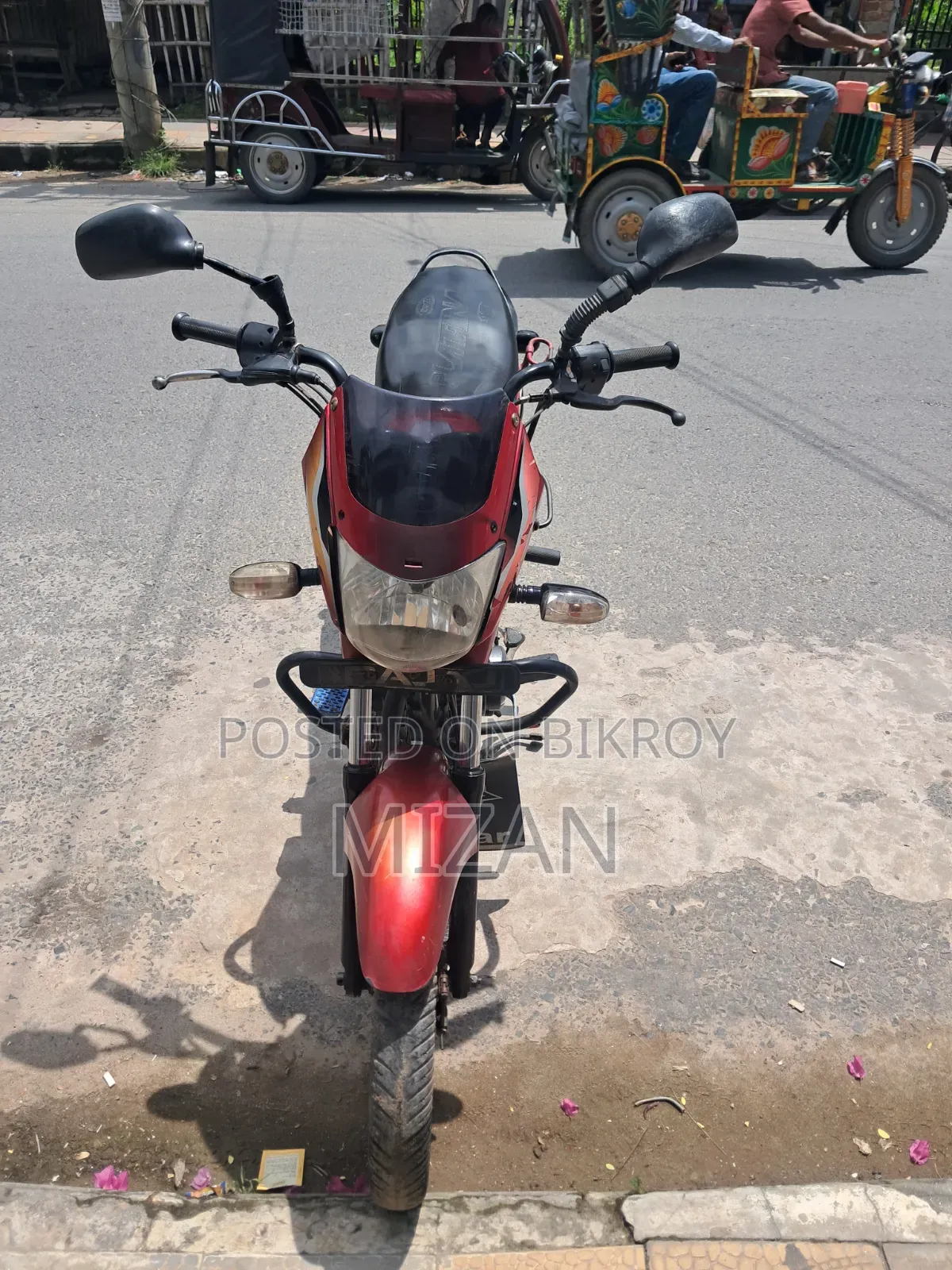 Bajaj Platina 100 2012 Red