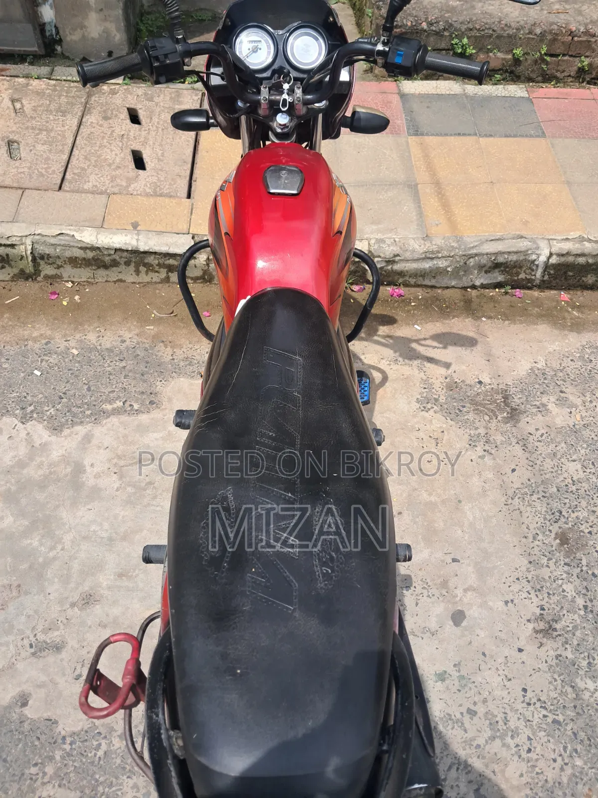 Bajaj Platina 100 2012 Red
