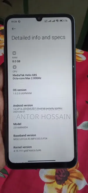 Xiaomi Redmi 13C 256 GB Gray