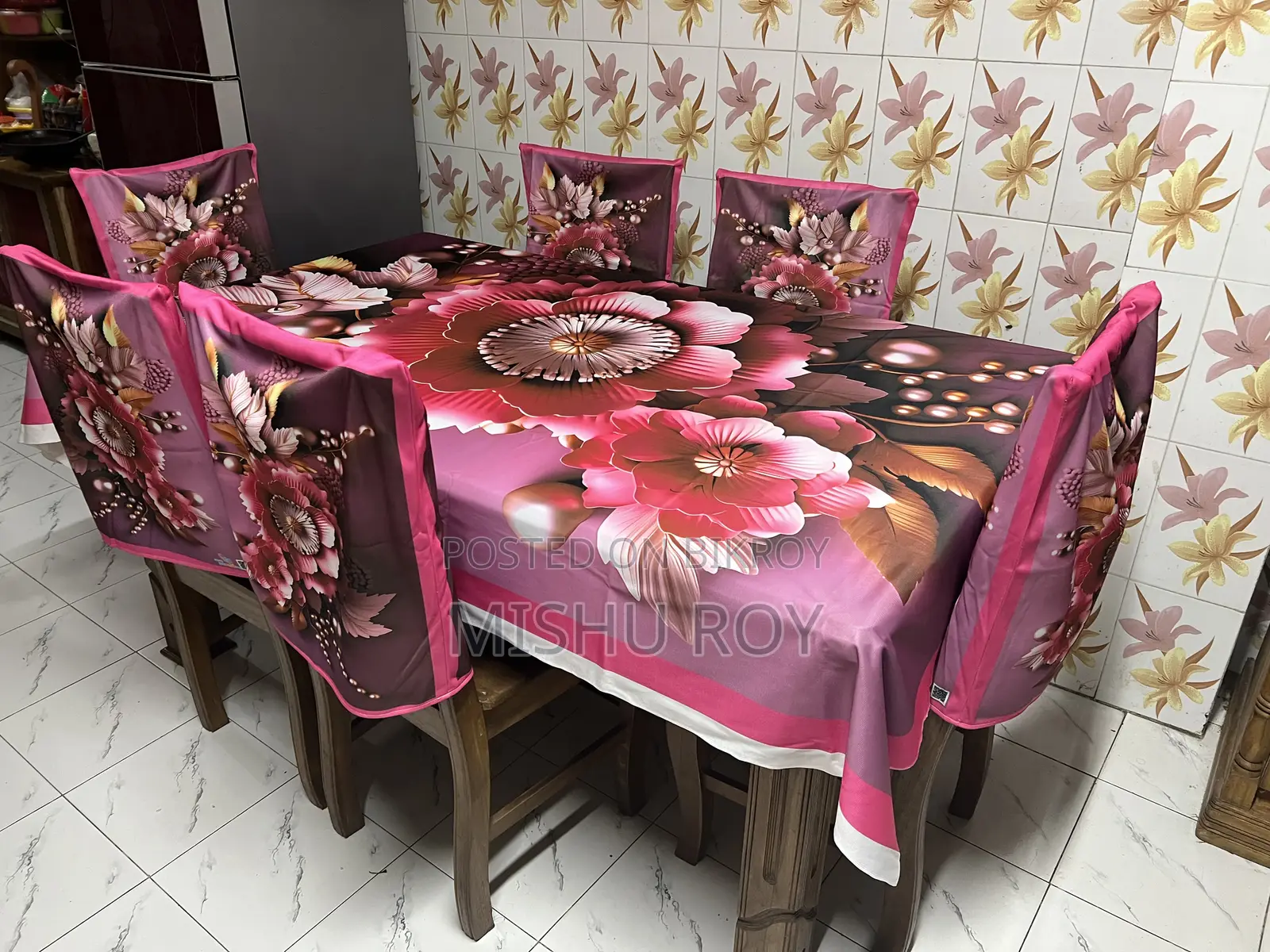 Original Segun Wood Dining Sets With 6 Chairs