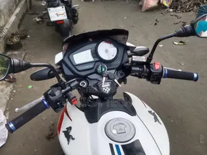 টিভিএস অ্যাপাচে আরটিআর ১৬০ ২ভি ২০১৭ সাদা