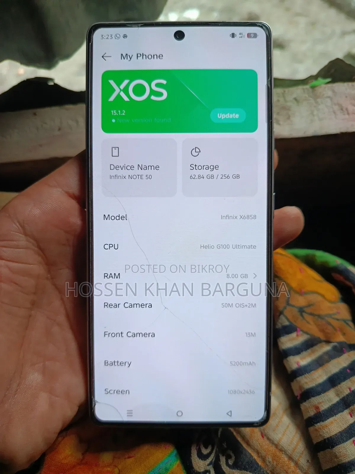 Infinix Note 50 Pro 256 GB Black
