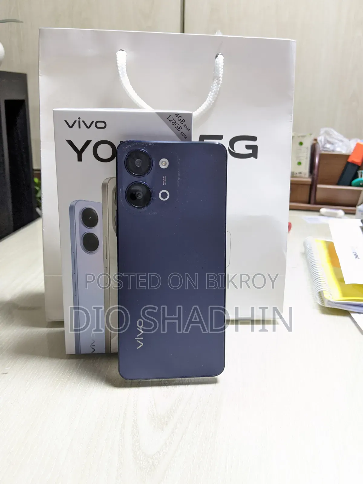 New Vivo Y05 128 GB Black