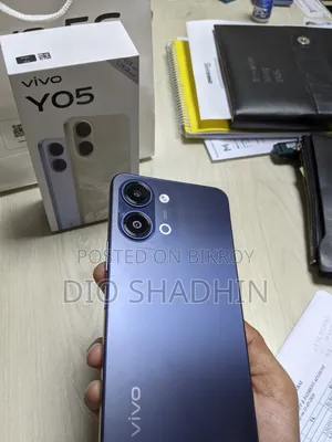 New Vivo Y05 128 GB Black