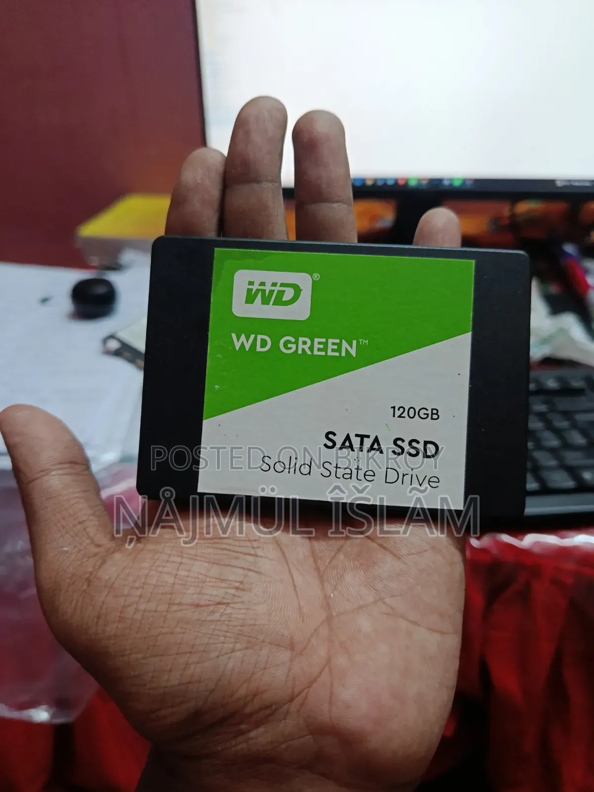 120 GB SSD Card ( WD Green Sata 2.5 Inch)