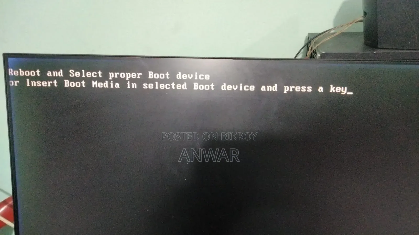 Computer Windows setup is done