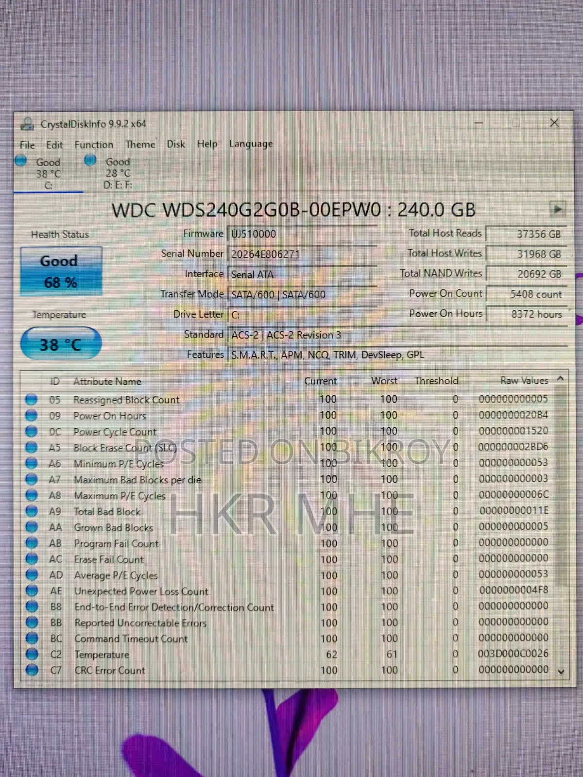 Wd Green 240gb Sata M.2 SSD