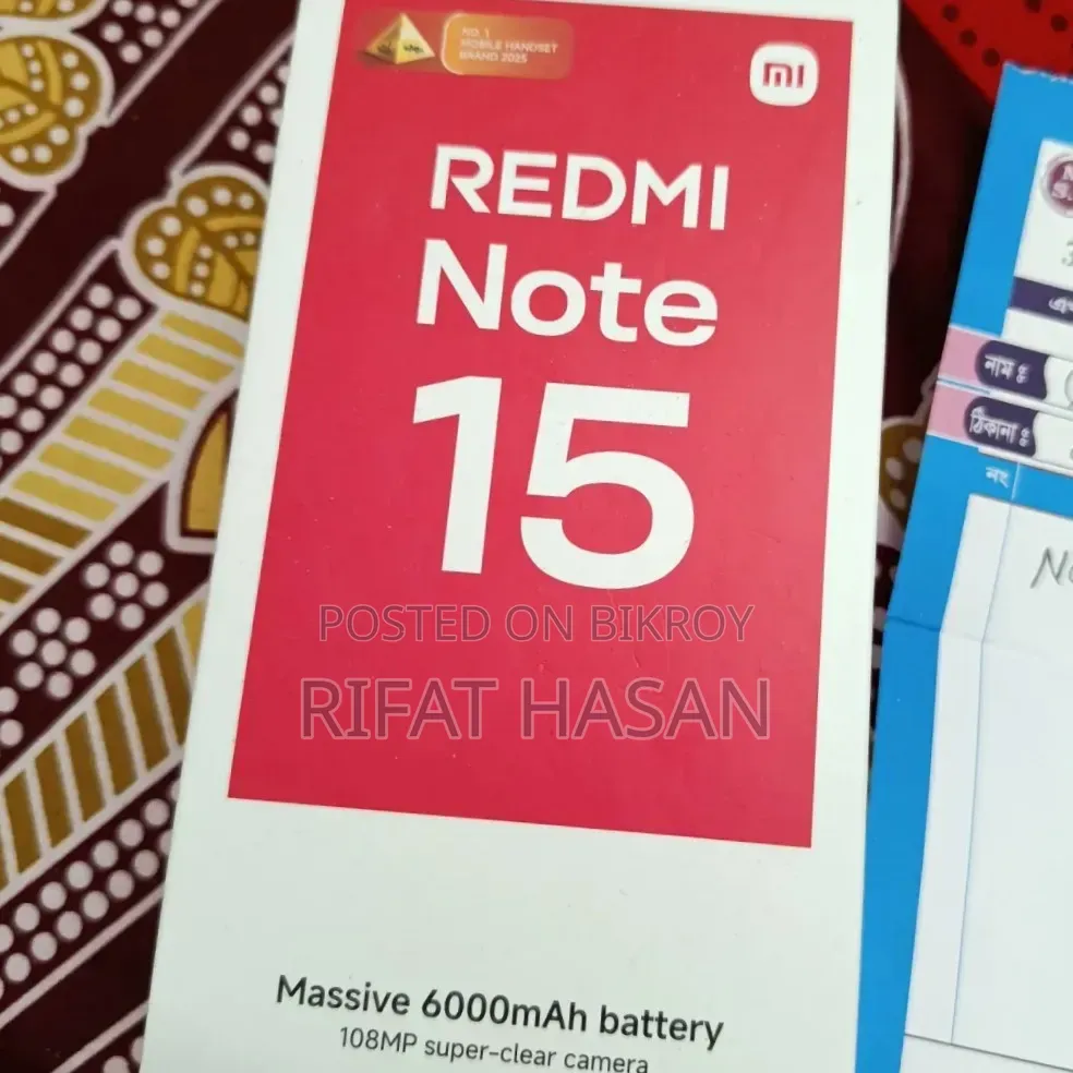 Xiaomi Redmi Note 15 128 GB Red