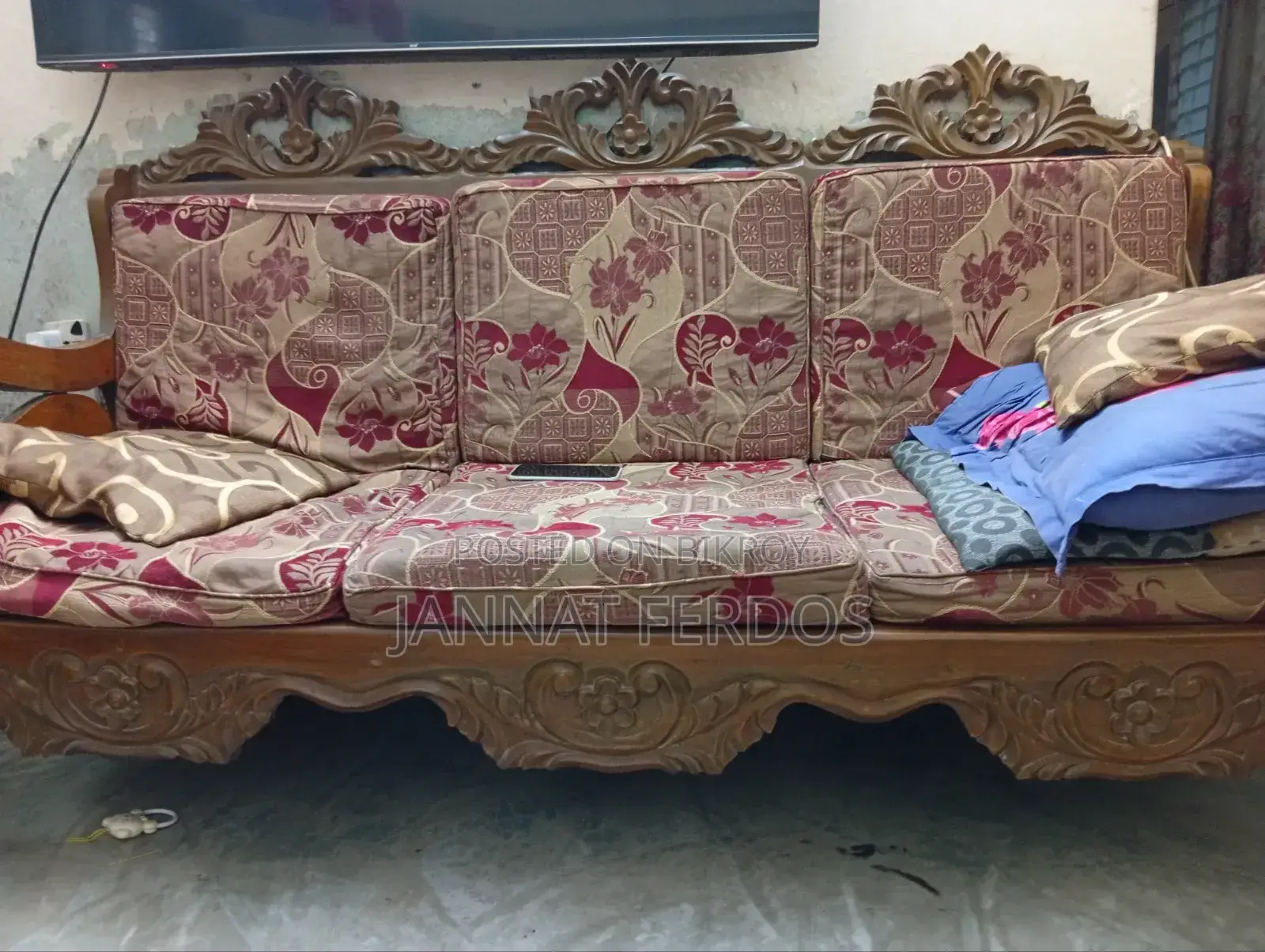 Wooden Sofa