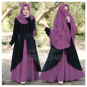 Malaysian Borka With Hijab Nikab Set