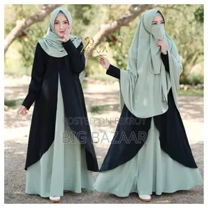 Malaysian Borka With Hijab Nikab Set