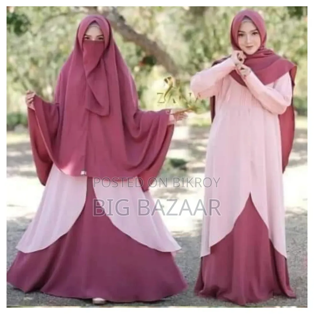 Malaysian Borka With Hijab Nikab Set