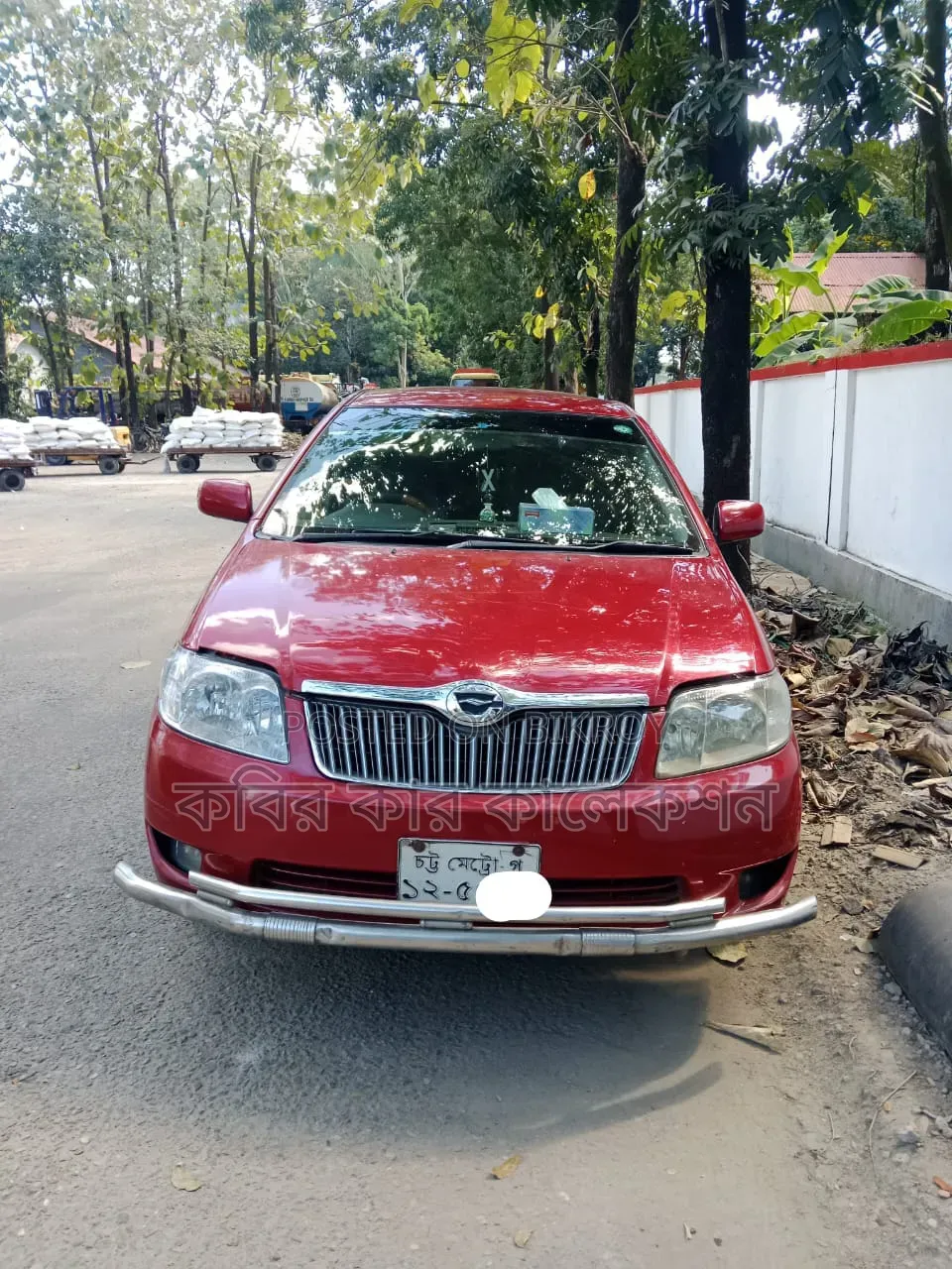 Toyota Corolla Fielder 2005 Red