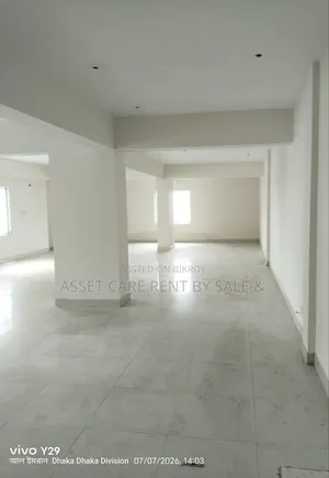 ২২০০ বর্গফুট বাণিজ্যিক স্পেস ভাড়া # বাড্ডা লিংক রোড