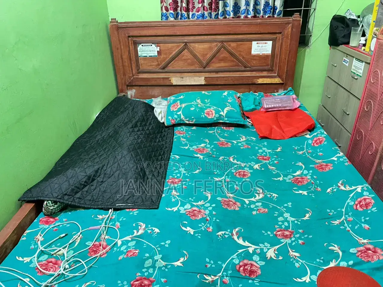 Bed and Dressing Table