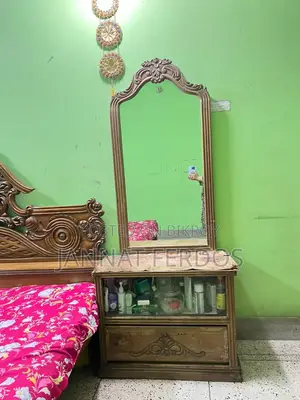 Bed and Dressing Table