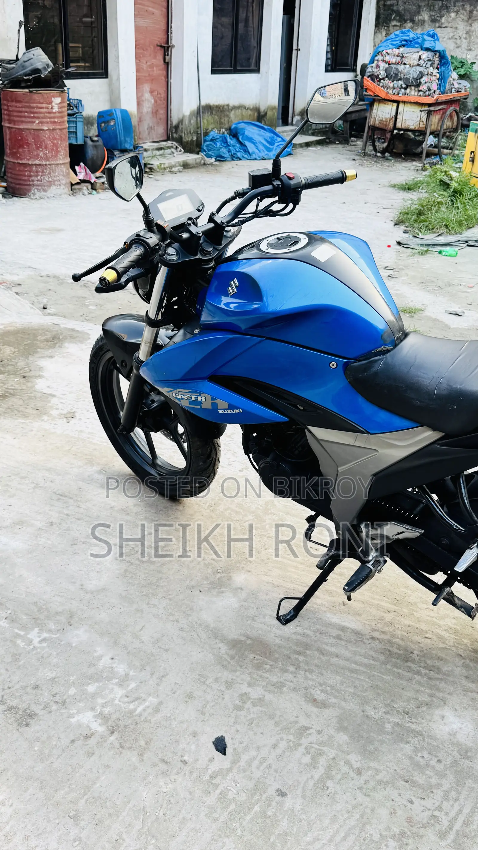 সুজুকি জিক্সার ২০২১ নীল