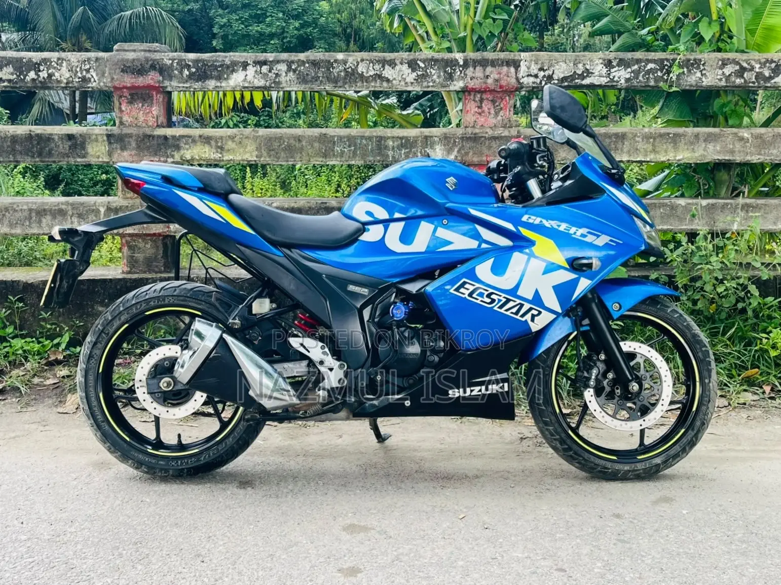 New Suzuki Gixxer SF 2022 Blue