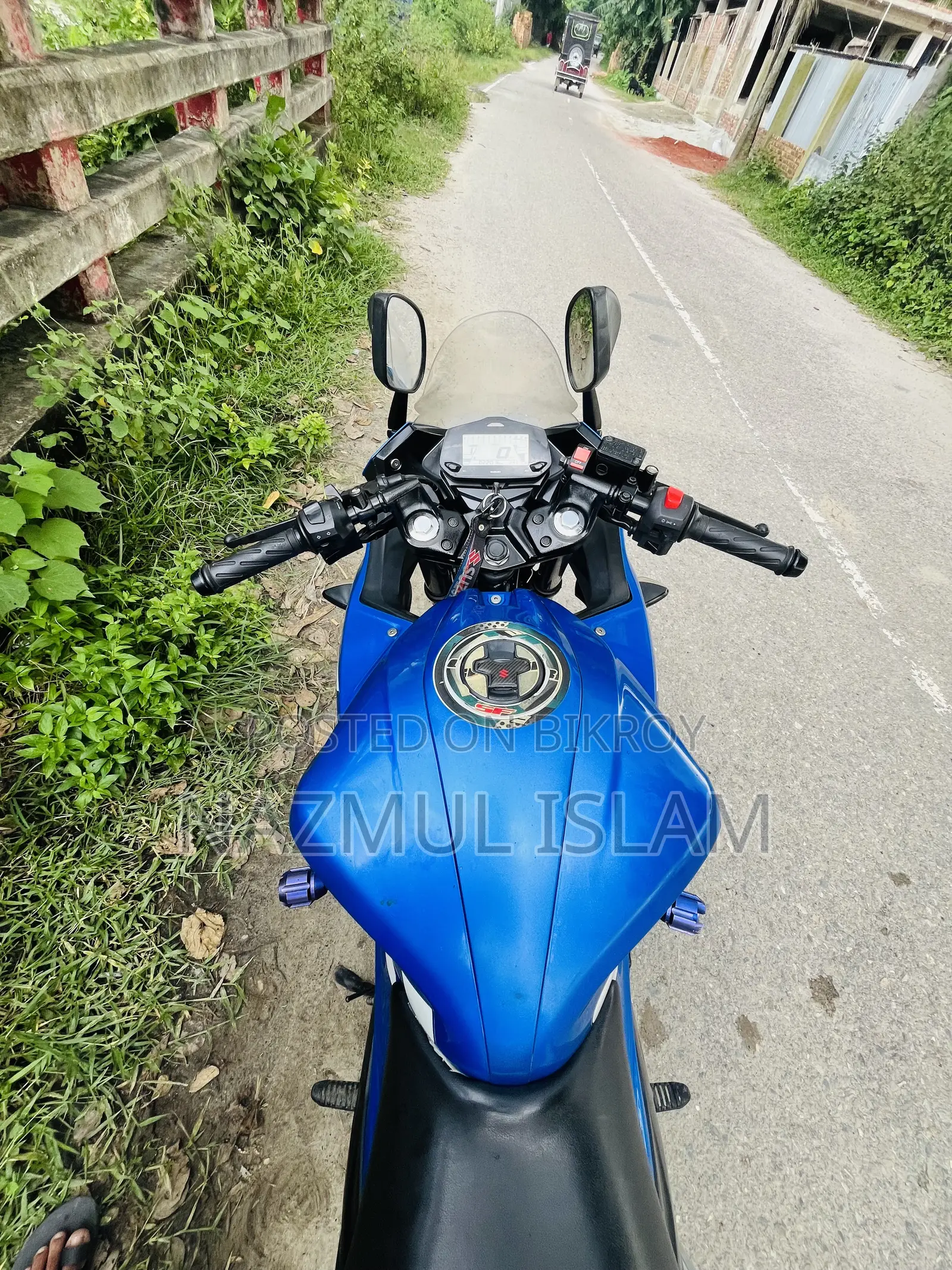 New Suzuki Gixxer SF 2022 Blue