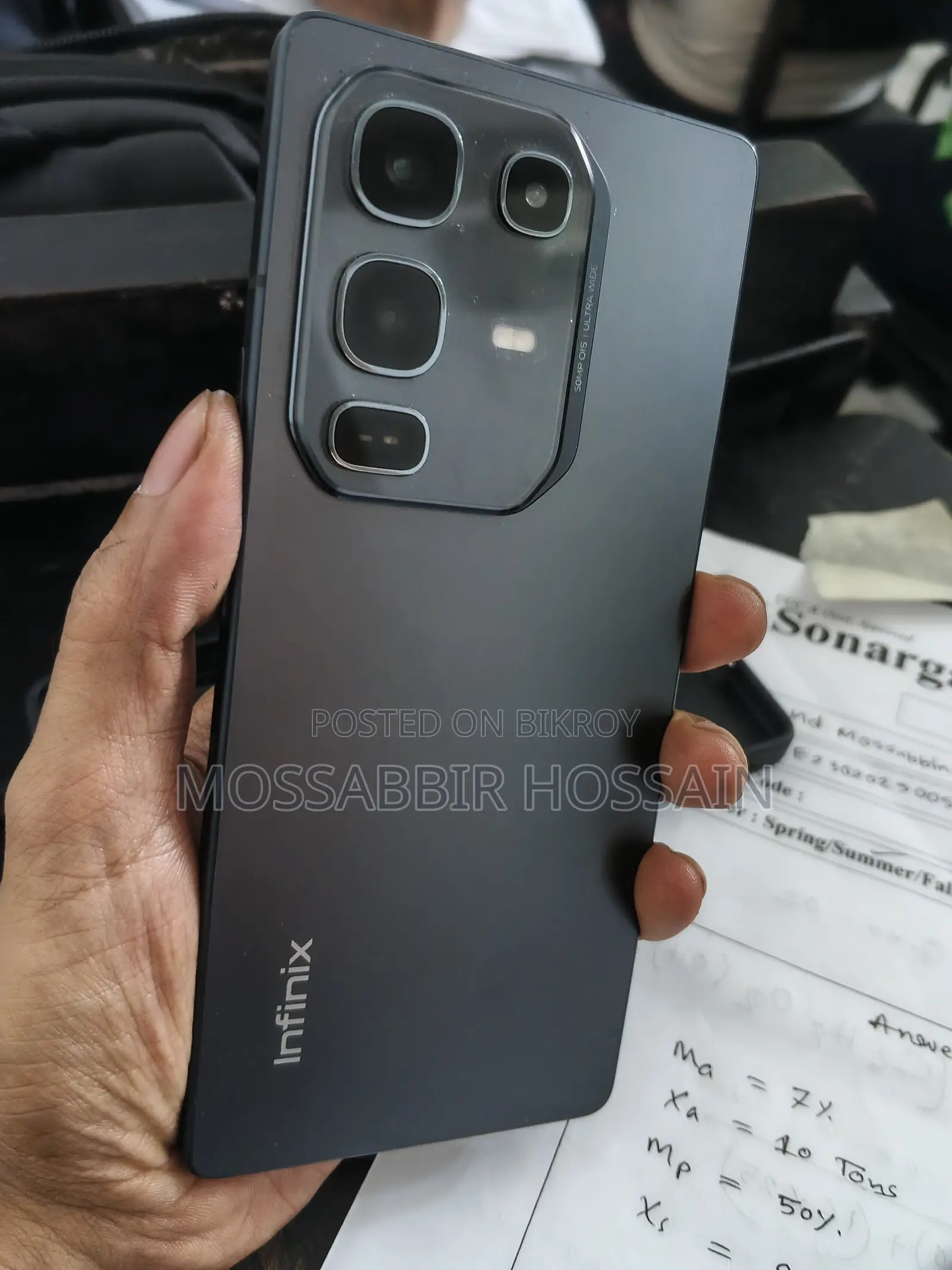 Infinix Note 50 Pro 256 GB Black