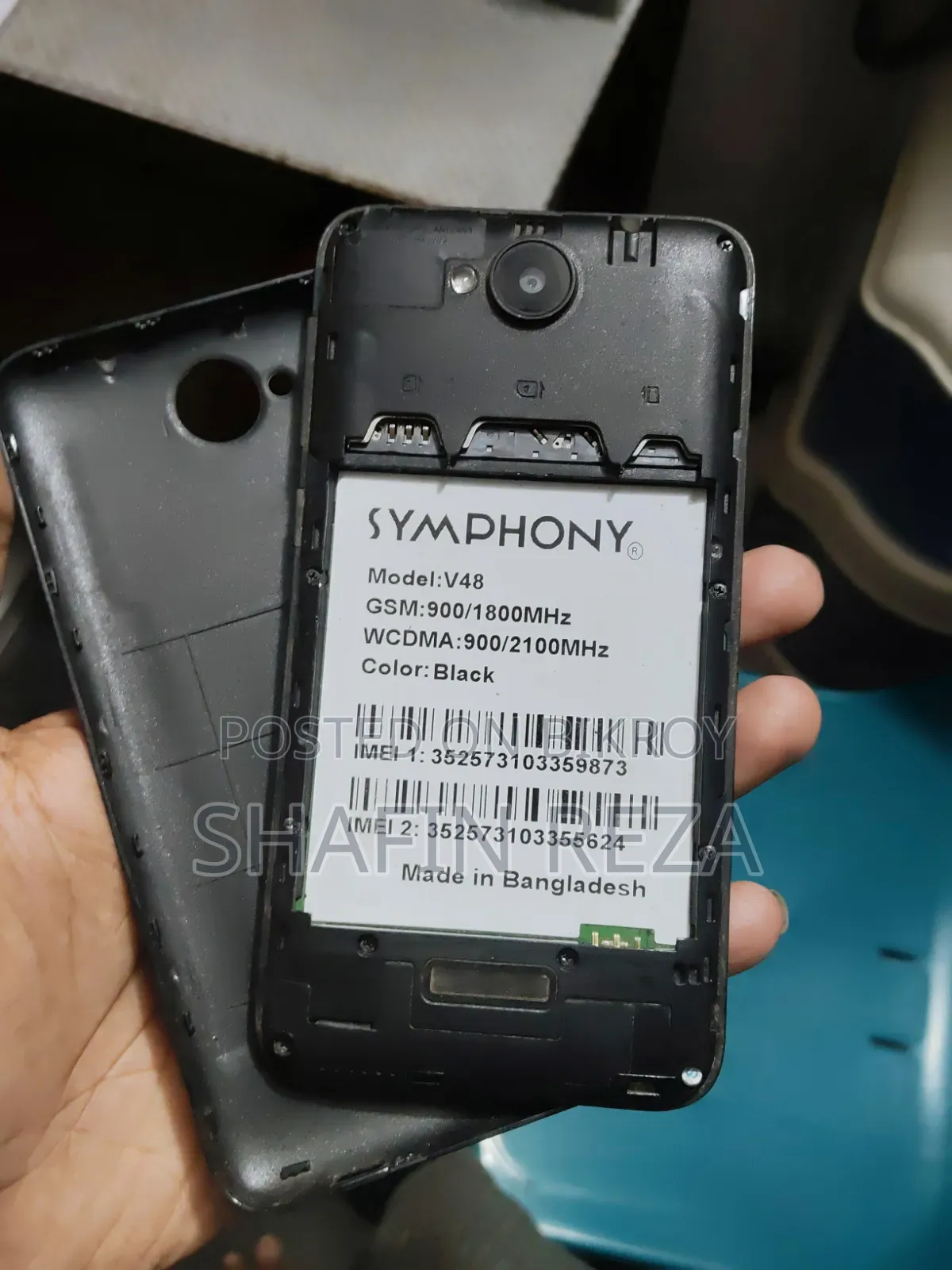 Symphony V47 8 GB Black