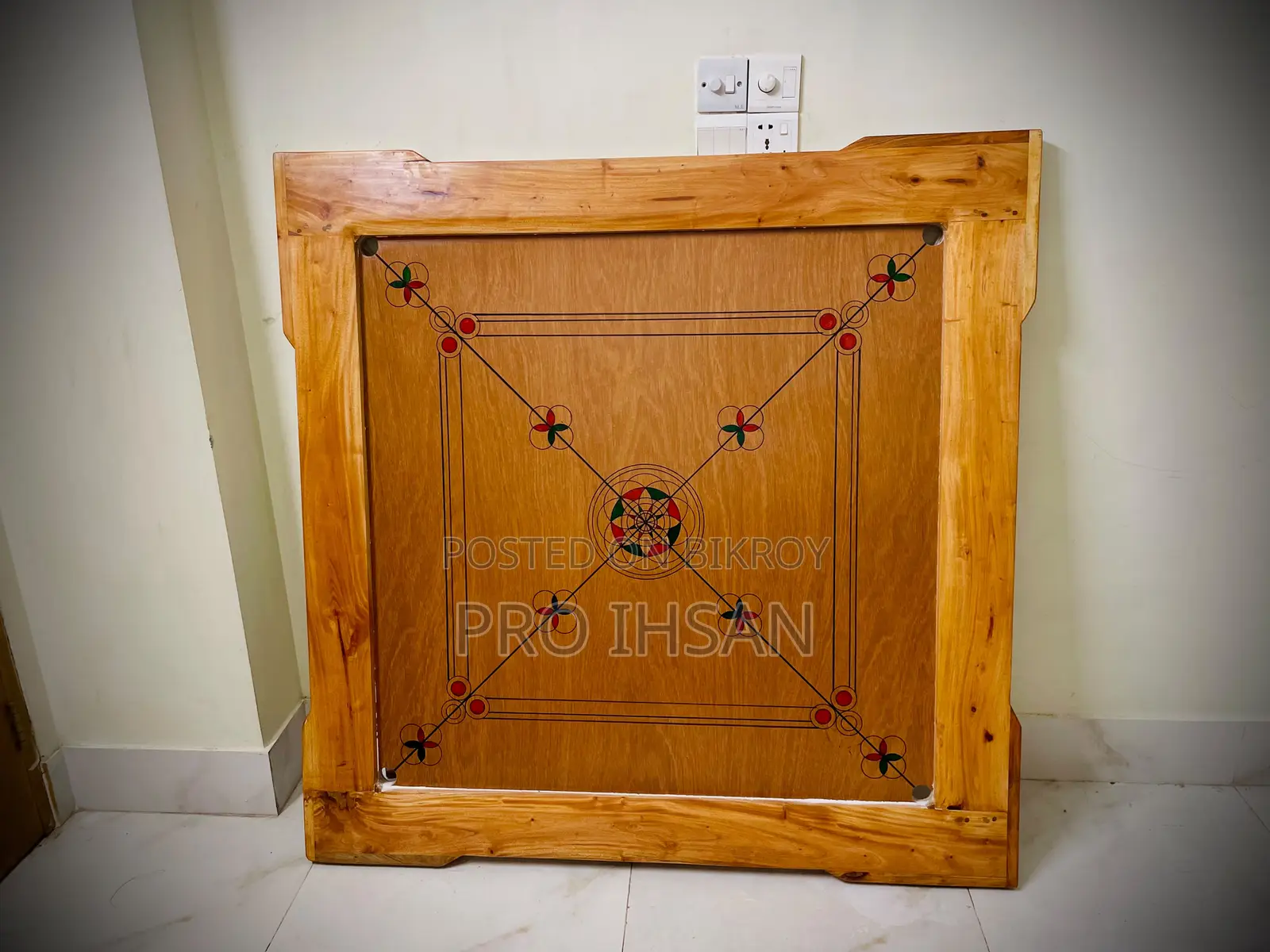 মেহগনি কাঠের ক্যারাম বোর্ড বিক্রয় হবে