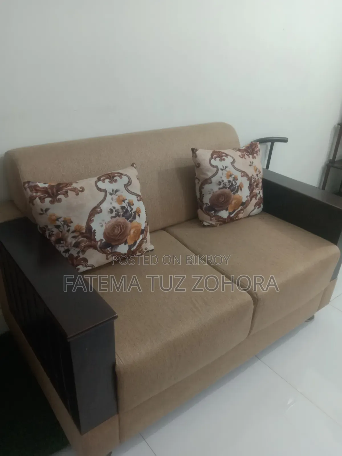 1 Piece 2 Seater Sofa