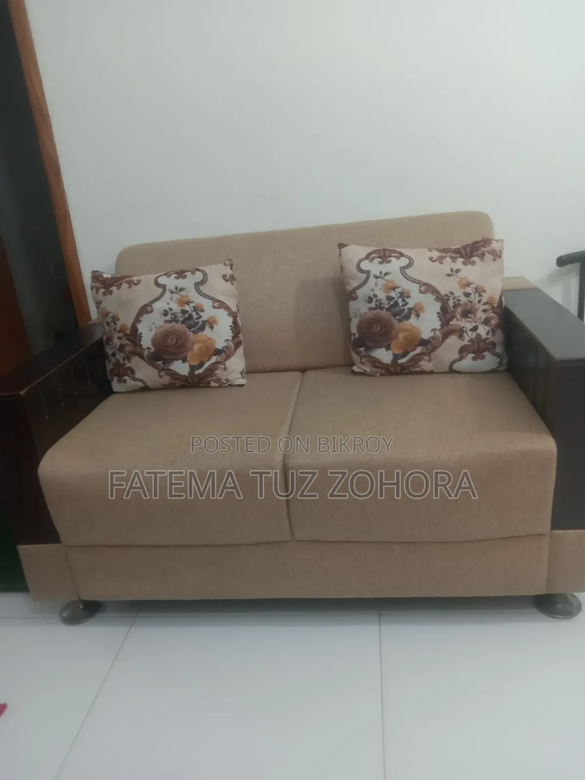 1 Piece 2 Seater Sofa