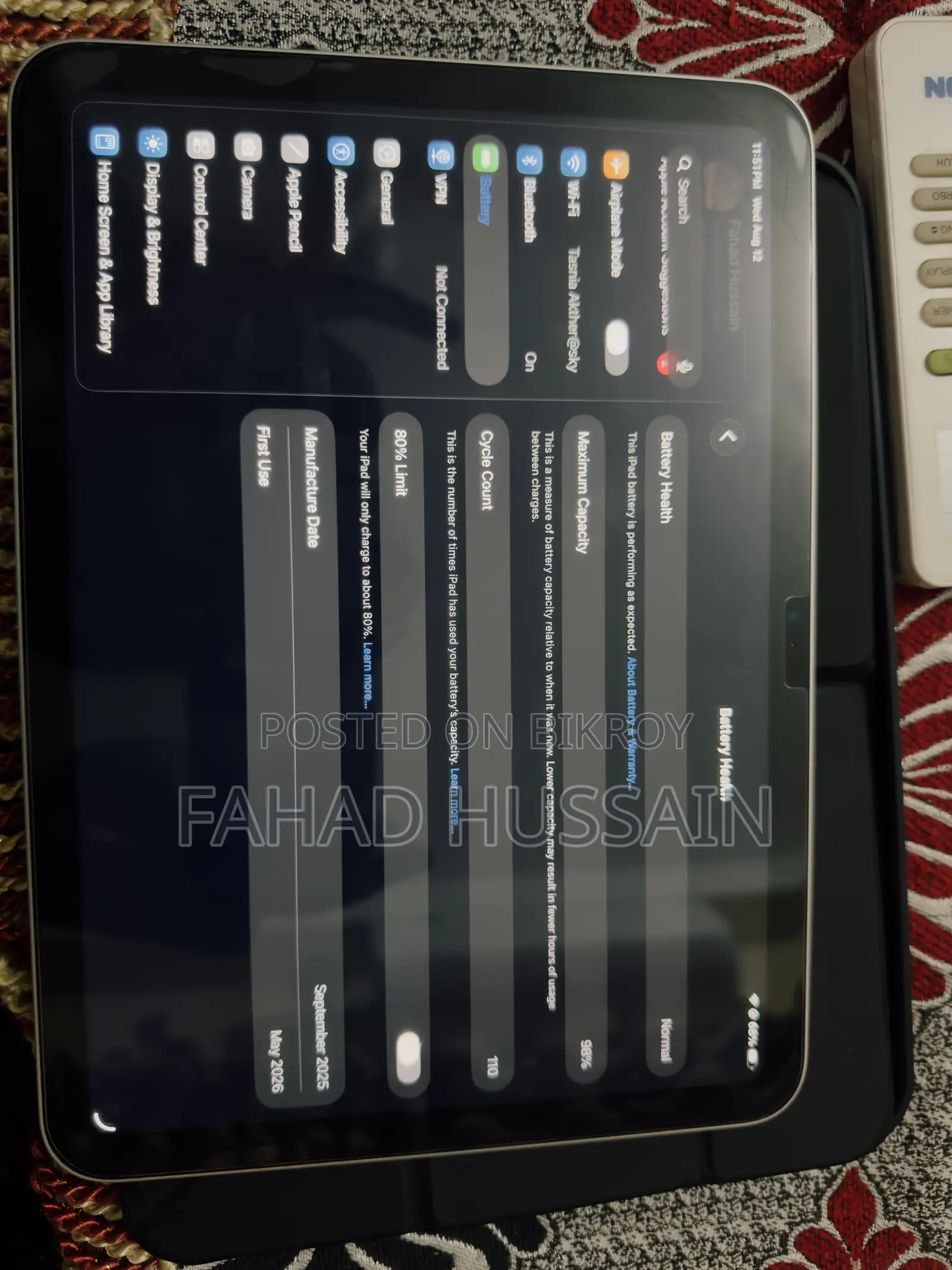 Apple iPad Wi-Fi 128 GB Silver