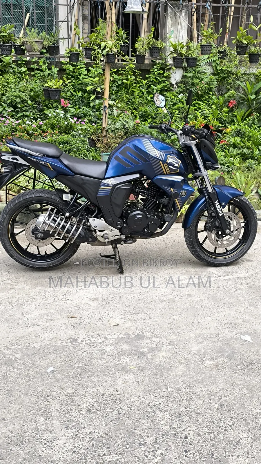 Yamaha FZS V2 2024 Blue