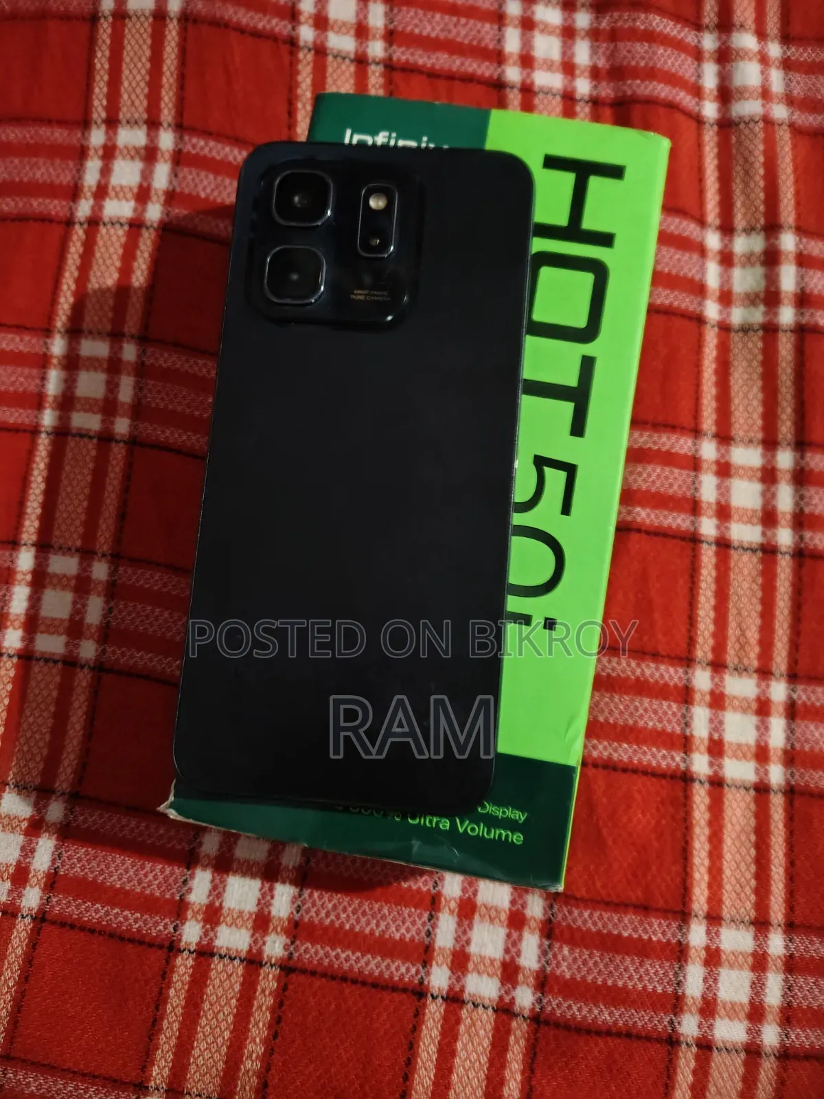 ইনফিনিক্স হট ৫০আই ১২৮ জিবি ব্ল্যাক